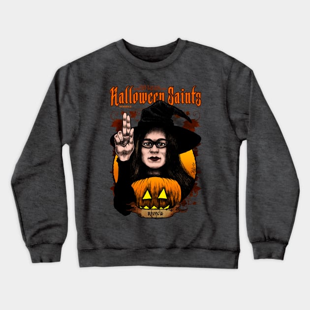 Halloween Saints Series 2: Rhonda Crewneck Sweatshirt by Chad Savage